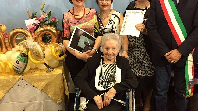 La mazarese Maria Monteleone compie 100 anni.