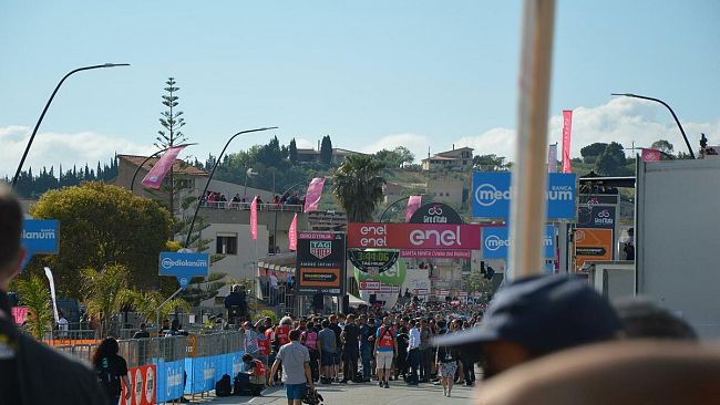 Giro d’Italia a Santa Ninfa, vincono Battaglin e la città belicina