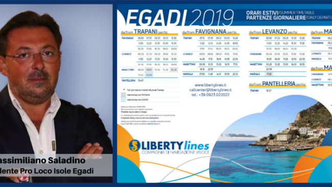 Orari estivi degli aliscafi. La proposta della Pro Loco Isole Egadi