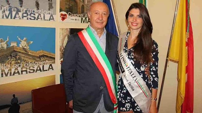 Marsala, Miss Italia: alla marsalese Passalacqua gli auguri del Sindaco