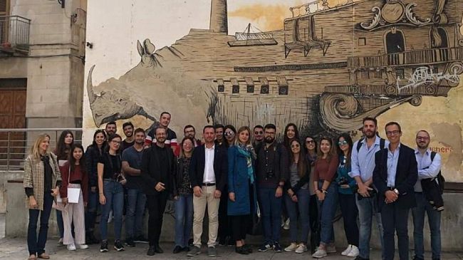 Alcamo: stamattina il vicesindaco Vittorio Ferro ha accolto un gruppo di studenti del dipartimento di Architettura dell’Universita’ di Palermo