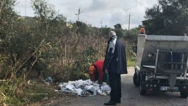 Erice, multati alcuni trasgressori per abbandono dei rifiuti