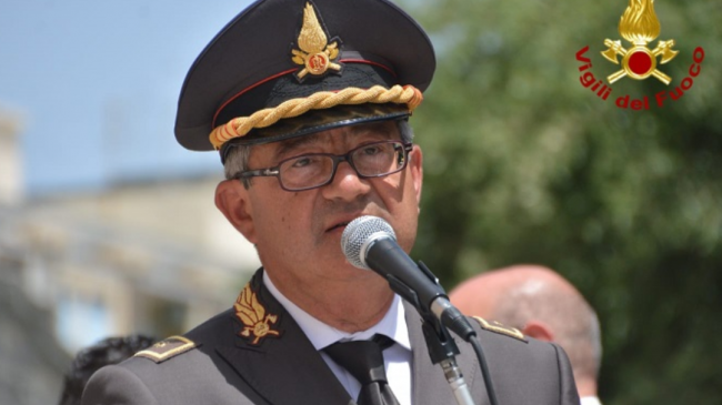 VIGILI DEL FUOCO:  Si insedia il Comandante provinciale ing. Salvatore Tafaro