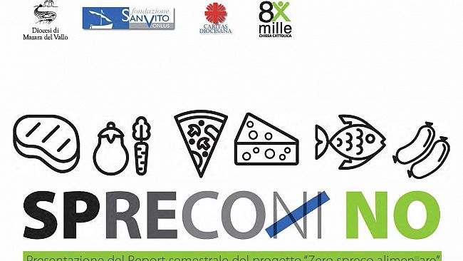 Mazara, si presenta il report semestrale del progetto “Zero spreco alimentare”