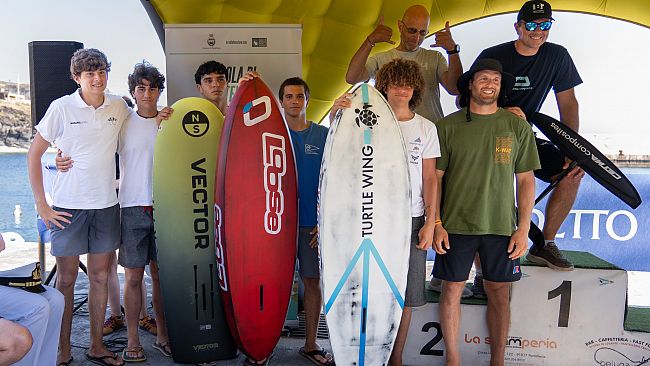 Pantelleria protagonista del Wing Foil: le premiazioni al Porto di Scauri chiudono l'evento