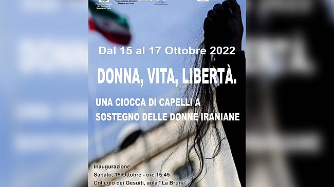 Mazara, dal 15 al 17 ottobre iniziativa a sostegno delle donne iraniane