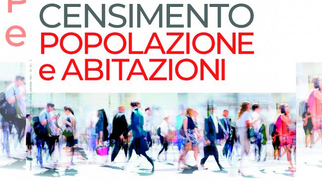 Al via il censimento della popolazione ed abitazioni