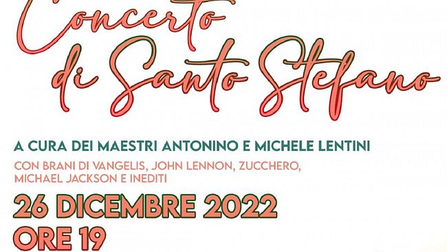 La Pro Loco Selinunte organizza il concerto di Santo Stefano