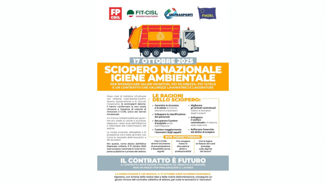 il-17-ottobre-sciopero-nazionale-igiene-ambientale-possibili-disagi-nella-raccolta-anche-a-mazara