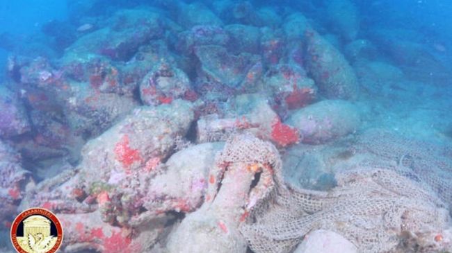 Mazara, scoperto un relitto di epoca romana a 46 metri di profondità