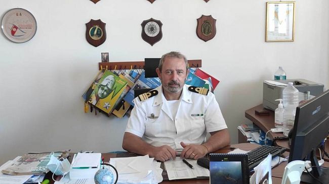 Il Vicecomandante Dario Riccobene lascia la Capitaneria di Porto di Mazara