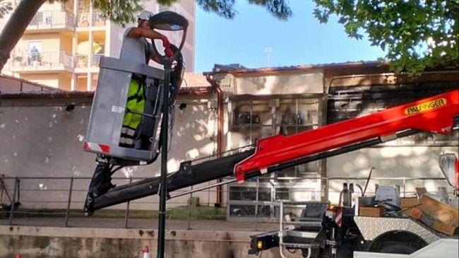 Al parco delle Rimembranze si lavora per l'efficientamento energetico