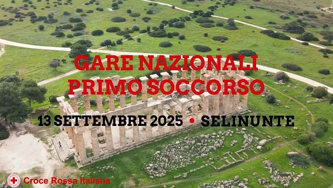 La Croce Rossa organizza le gare nazionali di primo soccorso a Selinunte