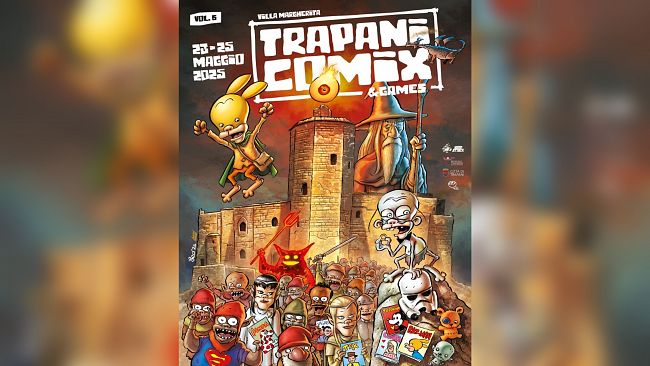 Trapani comix: ecco il manifesto di Leo Orlandi il creatore di Rat-man