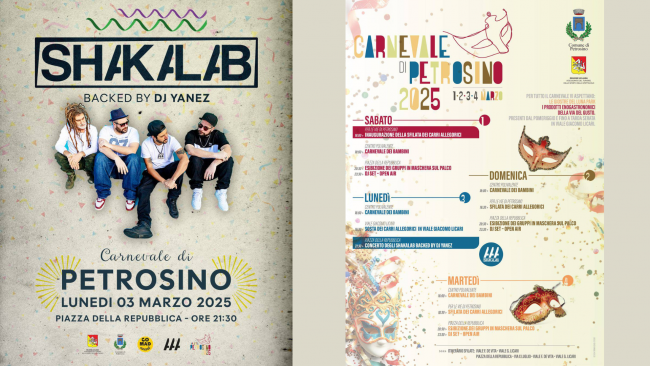 Petrosino, grande attesa per il Carnevale 2025