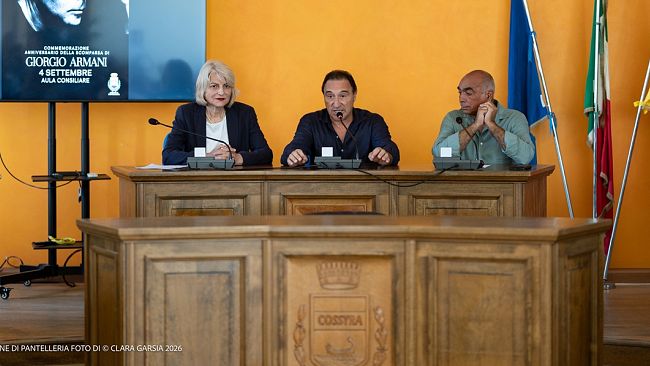 Pantelleria ricorda Giorgio Armani nel primo anniversario della scomparsa