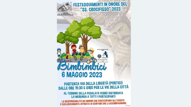 Santa Margherita, tutto pronto per l'evento Bimbimbici 