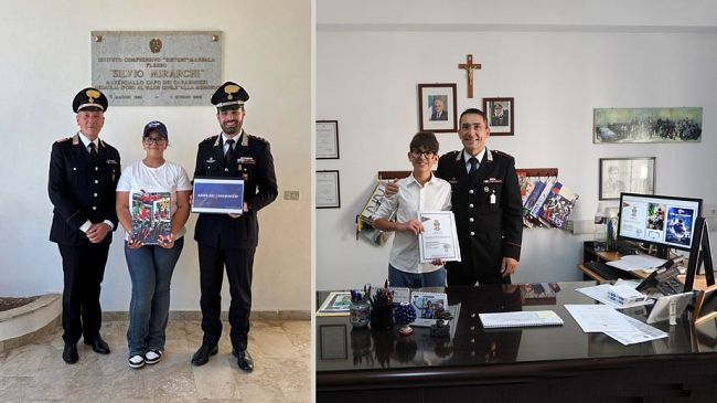 Marsala e Mazara: tesine d'esame dedicate ai Carabinieri, premiati due giovani studenti