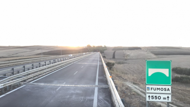 Ispezione viadotto sul fiume Delia, chiusa A29 nel tratto Campobello-Mazara del Vallo