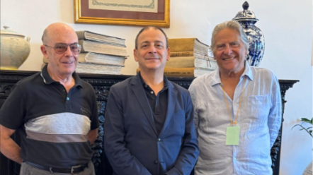 Mazara, il sindaco Quinci incontra il campione olimpico Michele Maffei
