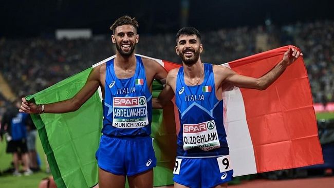 Atletica, il valdericino Osama Zoghlami trionfa agli Europei di Monaco