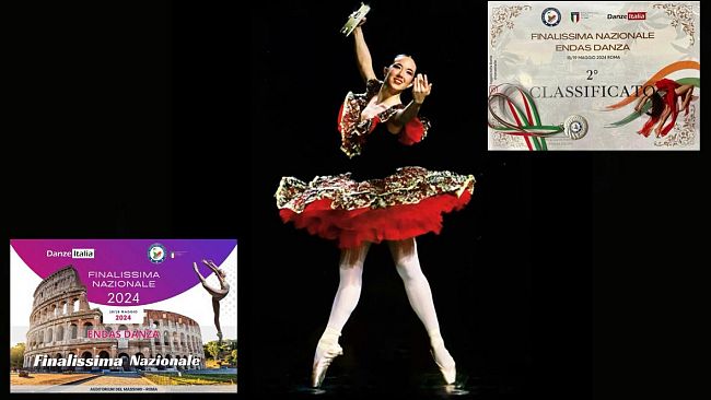 Finalissima ENDAS Danza, podio assoluto di categoria per una ballerina trapanese