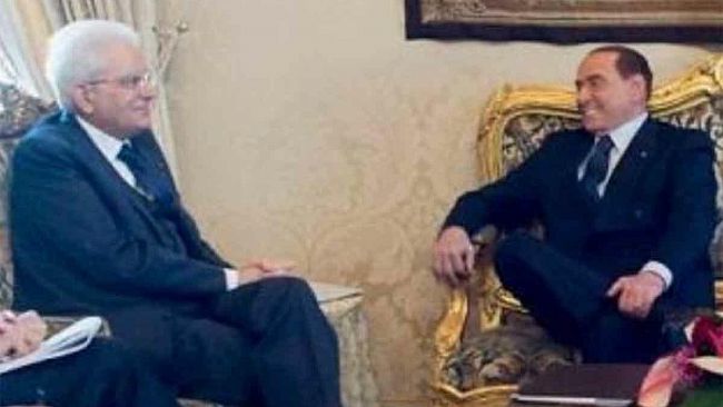 Indignazione diffusa per l’incontro al Quirinale fra Mattarella e Berlusconi