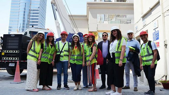 I giovanissimi vincitori di “Officine e Botteghe Aperte” a Dubai con gli imprenditori di Rete Punica. “Un viaggio esplorativo di opportunità”