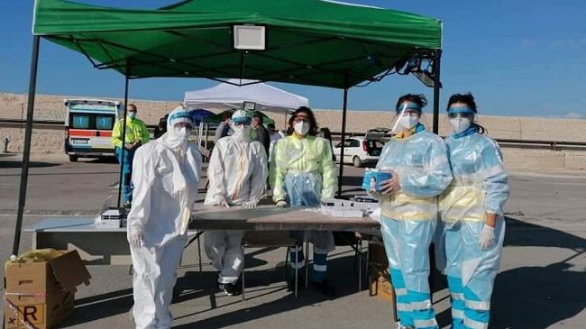 Mazara, covid19, Bilancio I giornata screening rapidi al Porto Nuovo. Oggi II round. Le modalità