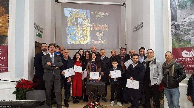 L’amministrazione Castiglione celebra “i talenti di Campobello”
