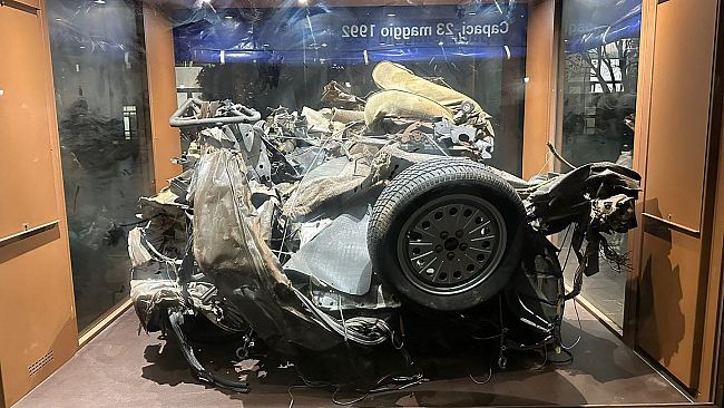 A Castelvetrano l’auto della strage di Capaci