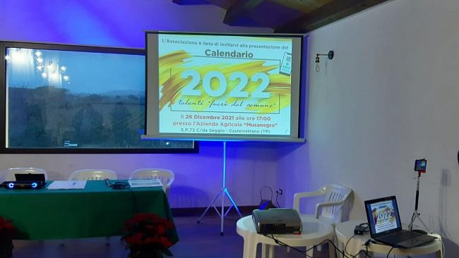 Presentato il calendario 2022 dalla Associazione Partanna 'mpinta a mala banna