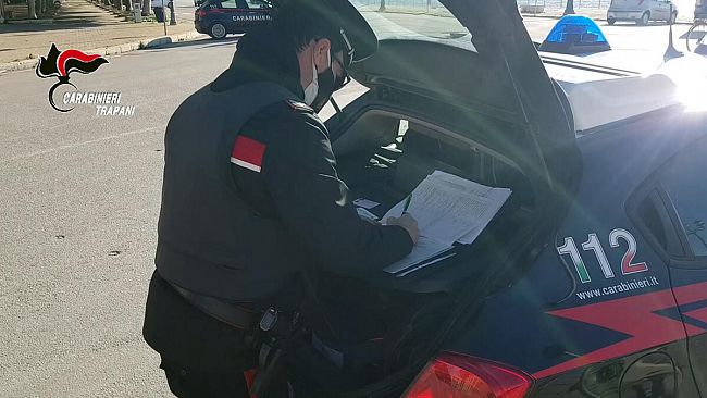Controlli del territorio e perquisizioni dei Carabinieri a Trapani ed Erice