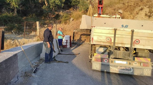 Monte Erice, prosegue l'allestimento del tracciato. Pellegrino: «La Cronoscalata è un volano per l'economia»