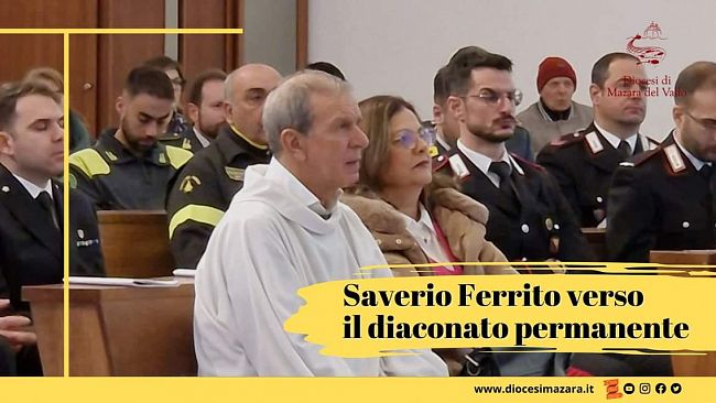 Pantelleria, Saverio Ferrito compie i primi passi verso l'ordinazione diaconale 