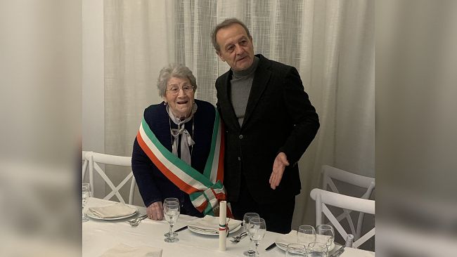 Trapani, Ia signora Angela Rizzo ha compiuto 100 anni