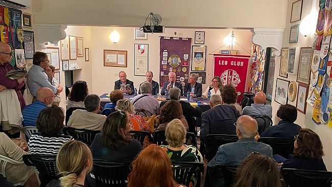 Lions Club Trapani, ieri la presentazione del libro 