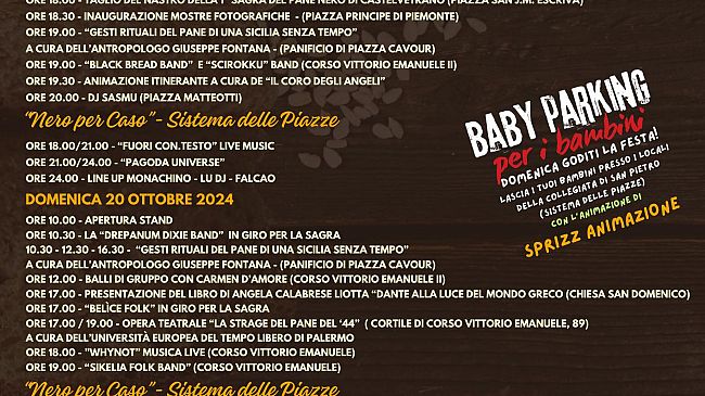 Verso il sold out per la Prima sagra del Pane Nero di Castelvetrano 