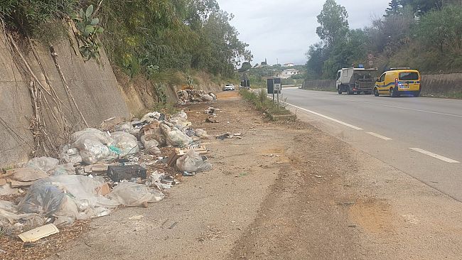 Alcamo: effettuato intervento di pulizia straordinaria sulla SS 113