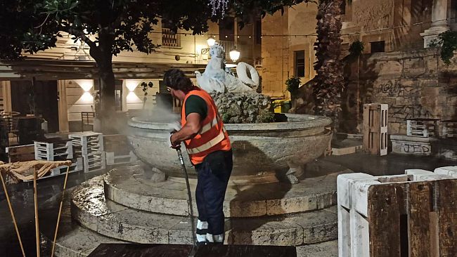 Trapani, proseguono bonifiche con scerbature e rimozioni ingombranti