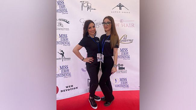 Mazara, due make up artist ufficiali al concorso di Miss Europe Continental