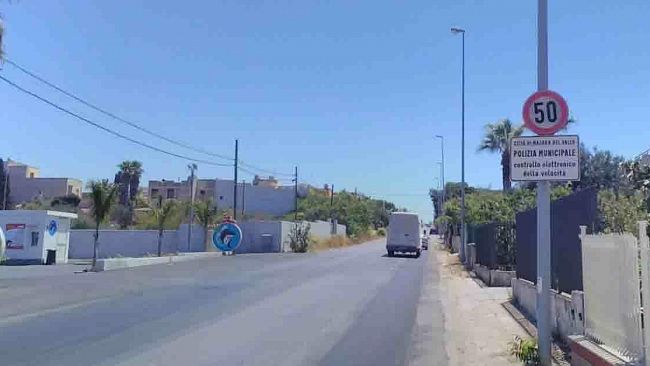 Mazara, Attivato il controllo con gli autovelox sula SS115