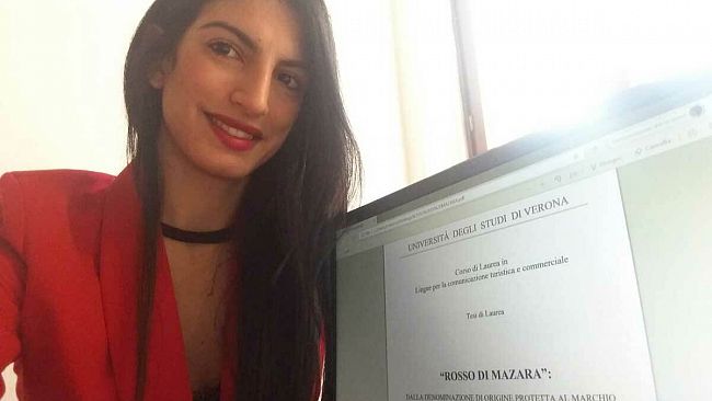 AUDIO – Intervista a Federica Anzelmo, neolaureata a Verona con tesi sul “Rosso di Mazara”