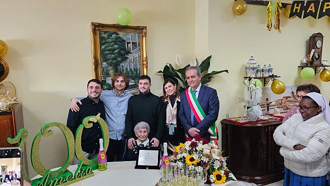 Marsala, nonna Carmela compie 100 anni