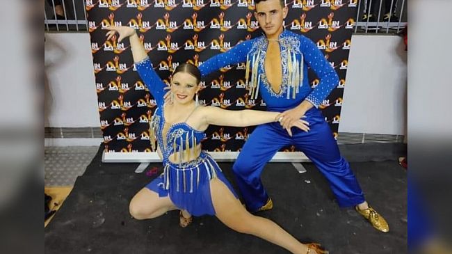 Danza caraibica, trionfo a Torino per i mazaresi Alessia e Salvatore Buonasorte