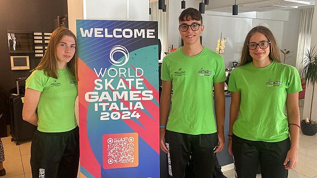 L’Asd Skating Trapani ai World Skate Games di Pescara 