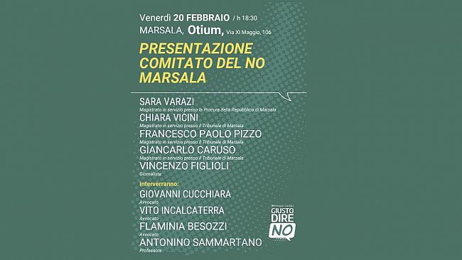 Riforma costituzionale: a Marsala verrà presentato il comitato 