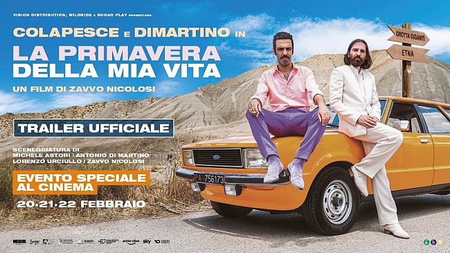 “La primavere della mia vita” film con Colapesce e Dimartino