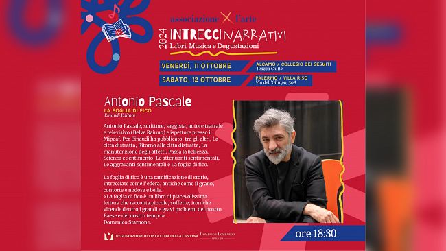 Torna ad Alcamo l’appuntamento con la Rassegna “Intrecci Narrativi” – Libri, Musica e Degustazioni