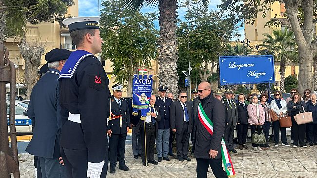 Mazara, omaggio ai caduti del mare. Ricordate anche le vittime della strage di Nassiriya